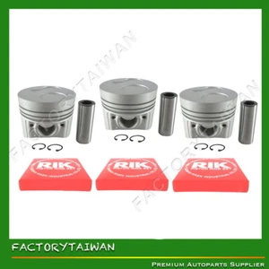 Piston + Ring Kit Set Oversize 67mm (+0.50mm) for Kubota D722 x 3PCS - Picture 1 of 11