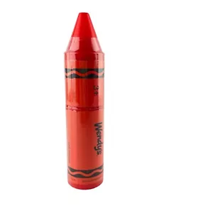 Estuche Crayón Naranja Juguete Wendy's 2023 Nuevo Precintado - Imagen 1 de 6