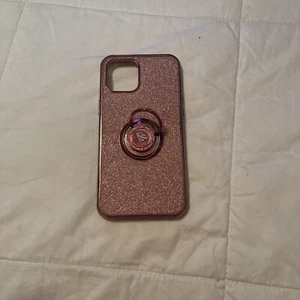 iPhone 12 Max Pro Pink Hülle mit integriertem Ring - Bild 1 von 5