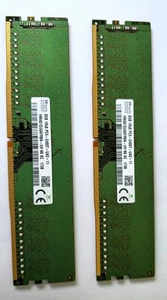 2 x SK Hynix HMA81GU6AFR8N-UH 8GB DDR4 1Rx8 PC4-2400T - UA2 - 11 DIMM - Picture 1 of 4