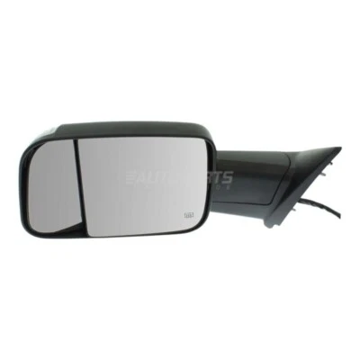 Nuevo espejo retrovisor de remolque eléctrico izquierdo plegable térmico texturizado para Ram 2500 2015-18 Foto 1 de 4
