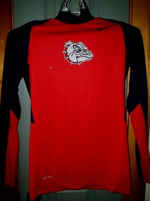  GONZAGA BULLDOGS SHIRT NIKE DRI FIT BRAND SIZE SM AWESOME! MINT! NEW GOOOZAGS! - Image 1 of 4