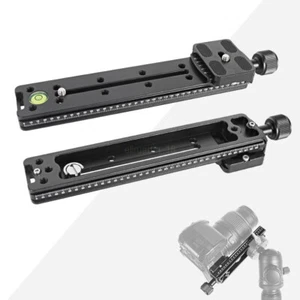 NEW 200mm Nodal Rail Slide Quick Release Plate Macro Clamp for Benro Arca Swiss - Picture 1 of 14