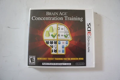 Nintendo 3DS Brain Age: Concentration Training - NEW SEALED - Image 1 of 3