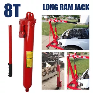 Heavy Duty Hydraulic Bottle Jack Lifting Ram Car Van Boat Truck Caravan 8 Ton UK - Picture 1 of 12
