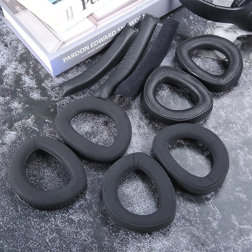 Earpad/Headband Black for Sennheiser HD700 Headset Broken/Damaged Earphone Parts - Image 1 of 4