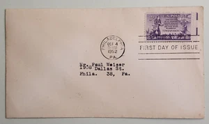 Zeitungsjungen 3 Cent USA Ersttagsbrief - Bild 1 von 2