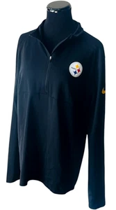 Pittsburgh Steelers Men's Size Large - Lightweight Pullover - NFL Nike Dri-Fit - Picture 1 of 6