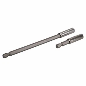 2 Stück Magnet Bit Schraubendreher Sechskant Adapter Power Bit Verlängerung 60mm - 150mm TE627 - Bild 1 von 4