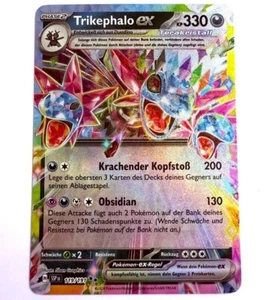 SSP DE 119/191 Double Rare Trikephalo EX / Hydreigon EX Pokémon Karte Deutsch NM - Picture 1 of 1