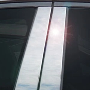 6X Chrome Plated Pillar Posts Trim For Land Rover Discovery Sport L550 2015-2019 - Picture 1 of 7
