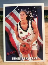 1996 Topps USA Women's National Team #1 JENNIFER AZZI (Olympics Women)