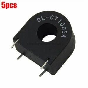 5Pcs 50A Current Transformer Sensor 10A/5MA Miniature Transformer DL-CT1005A cl - Picture 1 of 2