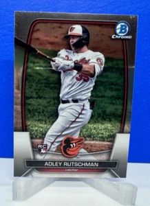 2023 Bowman Chrome Adley Rutschman ROOKIE RC #17 Baltimore Orioles Star - Picture 1 of 2