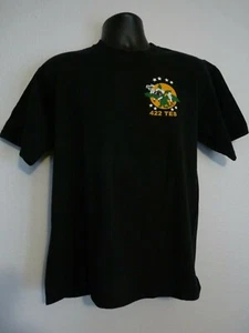 Slash Guns & Roses 422 TES Black T Shirt OWNED BY SLASH SAUL HUDSON - Picture 1 of 4