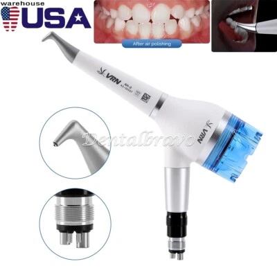 Dental Air Flow Teeth Polishing Polisher Handpiece Hygiene Prophy Jet 4 Holes - Image 1 of 4