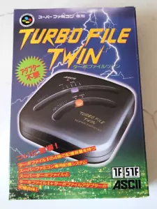 Turbo File Twin - Super Famicom ASCII - NTSC-JAPAN **NEUF** - Imagen 1 de 6