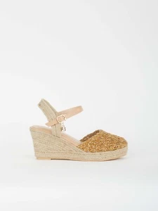 Scarpe da donna sandali sandalo con tacco zeppa corda Laura Biagiotti comode - Imagen 1 de 15