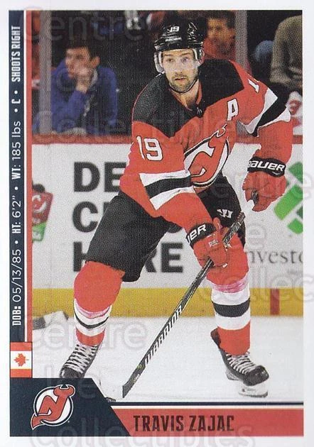 2018-19 Panini Stickers #135 Travis Zajac - Image 1 of 1