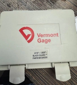 VERMONT GAGE 901200200 Black Ox-Coated Pin Gauge Set,Dim Type - Picture 1 of 5