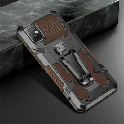 For OnePlus Nord N200 5G Phone Case Shockproof Rugged Stand Belt Clip Cover - Image 1 of 4