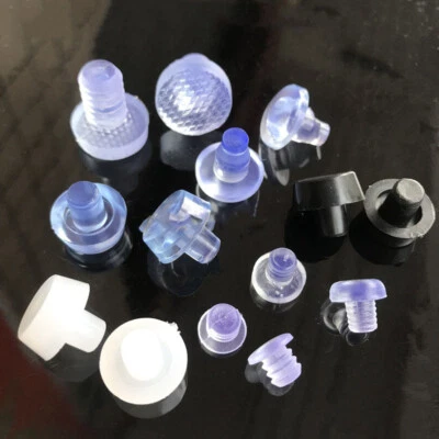 Silicone Feet Buffer Pad Door Bumper Tube Pipe Inserts Plugs Floor Protector - Image 1 of 4