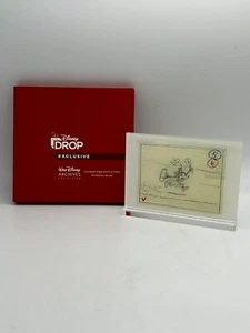 Walt Disney Archives Collection Zeichnung Minnie Mouse Tropfen Exklusives Bild A3 - Bild 1 von 4