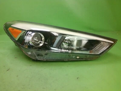 16-18 HYUNDAI TUCSON HALOGEN HEADLIGHT HEAD LIGHT PASSENGER RIGHT HEAD LAMP OEM - Image 1 of 4