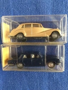 Wiking 1/87 Rolls Royce 51 # 14838 + Silvershadow # 83713 vintage da collezione - Foto 1 di 5