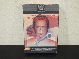 THUNDERBOLT AND LIGHTFOOT CLINT EASTWOOD RARE VHS ORIGINAL CBS FOX BigBOX 1982 - Picture 1 of 6