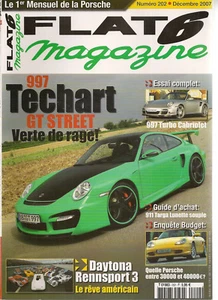 FLAT 6 202 PORSCHE 997 TECHART 630PS 997 TURBO CABRIOLET 911 TARGA CAYENNE GTS - Bild 1 von 2