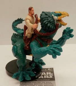 Star Wars Attacktix Boga Varactyl mit Obi-Wan Kenobi Large Battle Figur - Bild 1 von 2