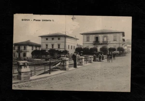 Cartolina Signa Piazza Umberto I - Foto 1 di 2
