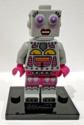 Lego col178 LADY ROBOT Series 11 Collectible Minifigure Mini fig - Image 1 of 4
