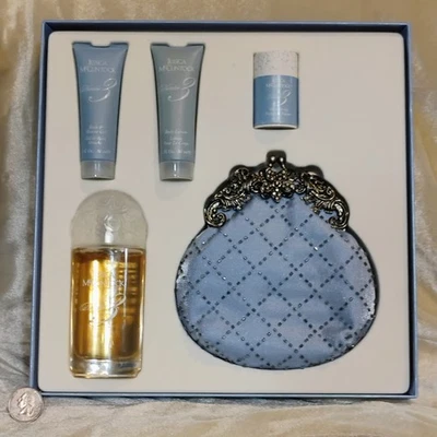 JESSICA MCCLINTOCK 5 piezas número 3 conjunto 1,7 oz EDP .5 gel corporal loción en polvo + bolsa Foto 1 de 4