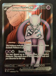 Team Rocket's Mewtwo ex 213/182 Sv10: Destined Rivals Holo - Picture 1 of 2