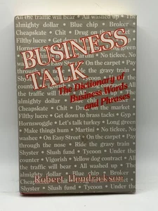Business Talk  by Robert Hendrickson 1st Edition 1984 - Imagen 1 de 9
