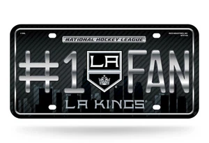 Los Angeles Kings #1 Fan Metal License Plate - Picture 1 of 1