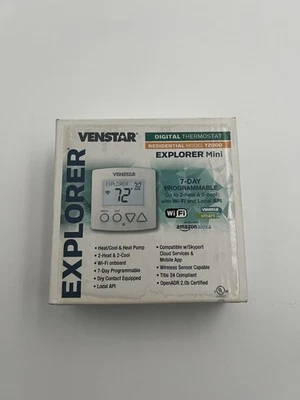 Venstar T2000 Explorer мини жилой цифровой 7-дневный программируемый термостат - Изображение 1 из 4