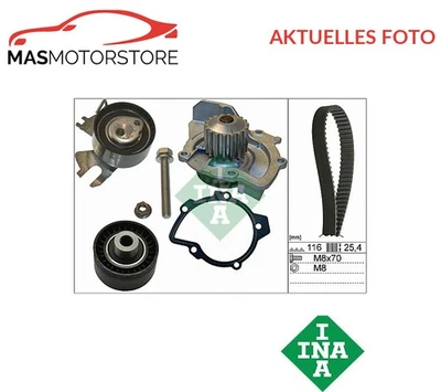 TIMING BELT KIT KIT SET + WATER PUMP INA 530 0558 31 A FOR FORD MONDEO IV 2L - Image 1 of 4