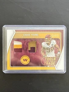 2021 Panini Absolute Tools of the Trade Double Chase Young TTD36 Prime /49 (MEM) - Bild 1 von 2