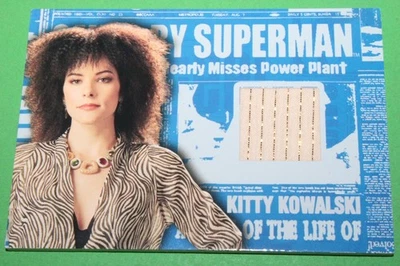 Superman Returns Kitty Kowalski's Zebra Dress Insert Memorabilia Card Posey VAR - Image 1 of 4