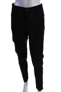 Equestrian Womens Zipper Fly Mid Rise Skinny Leg Pants Purple Size Extra Large - Picture 1 of 5