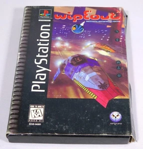Sony PlayStation PS1 PSOne WipeOut Long Box Edition (COMPLETO) - Foto 1 di 6