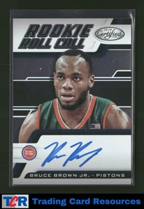 2018-19 Panini Certified #RRC-BB Bruce Brown Rookie Roll Call Auto - Picture 1 of 2