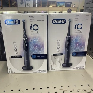 Oral B iO Series 7 Rechargable Toothbrush 5 Smart Modes Black Onyx - Picture 1 of 4