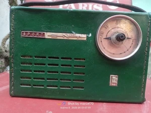 SNT SPORT RADIO TRANSISTOR SOCIETA NEGRO E TORRETTA - Imagen 1 de 8