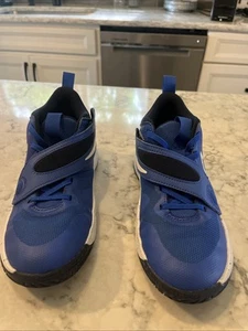 Zapatos de baloncesto Nike Team Hustle D11 talla 5Y juveniles DV8996-400 azul blanco - Imagen 1 de 13