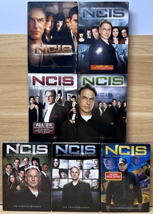 NCIS Naval Criminal Investigative Service Seasons 1-4, 8, 10 & 13 Sealed DVD Lot - Imagen 1 de 8