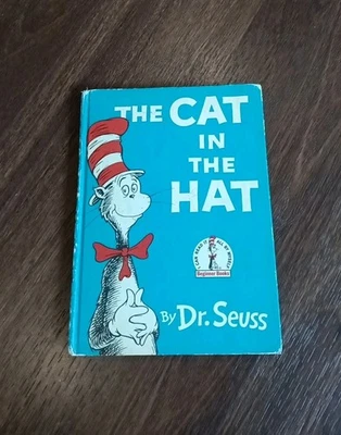 Rare "The Cat In The Hat" For Beginner’s (1957) HC 1st Edition Dr. Seuss EXC 1 Foto 1 de 4